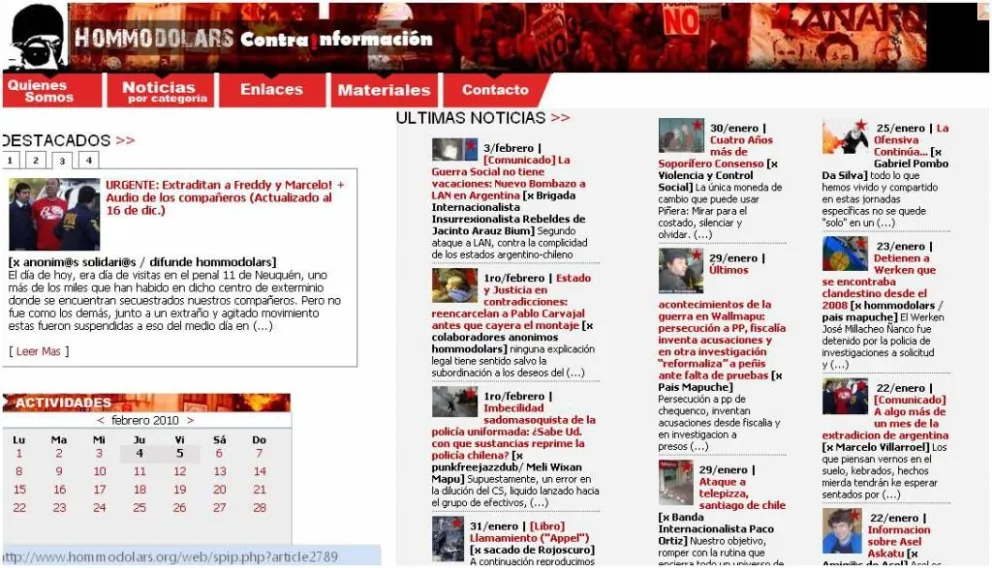 Grupo terrorista se adjudicó atentado en el local de LAN de Neuquén