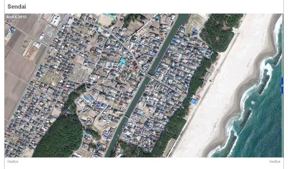 Japón: antes y después del terremoto y Tsunami