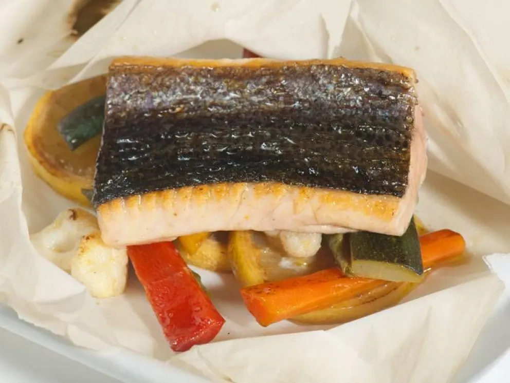 Cocina saludable: Lomo de trucha al papillote