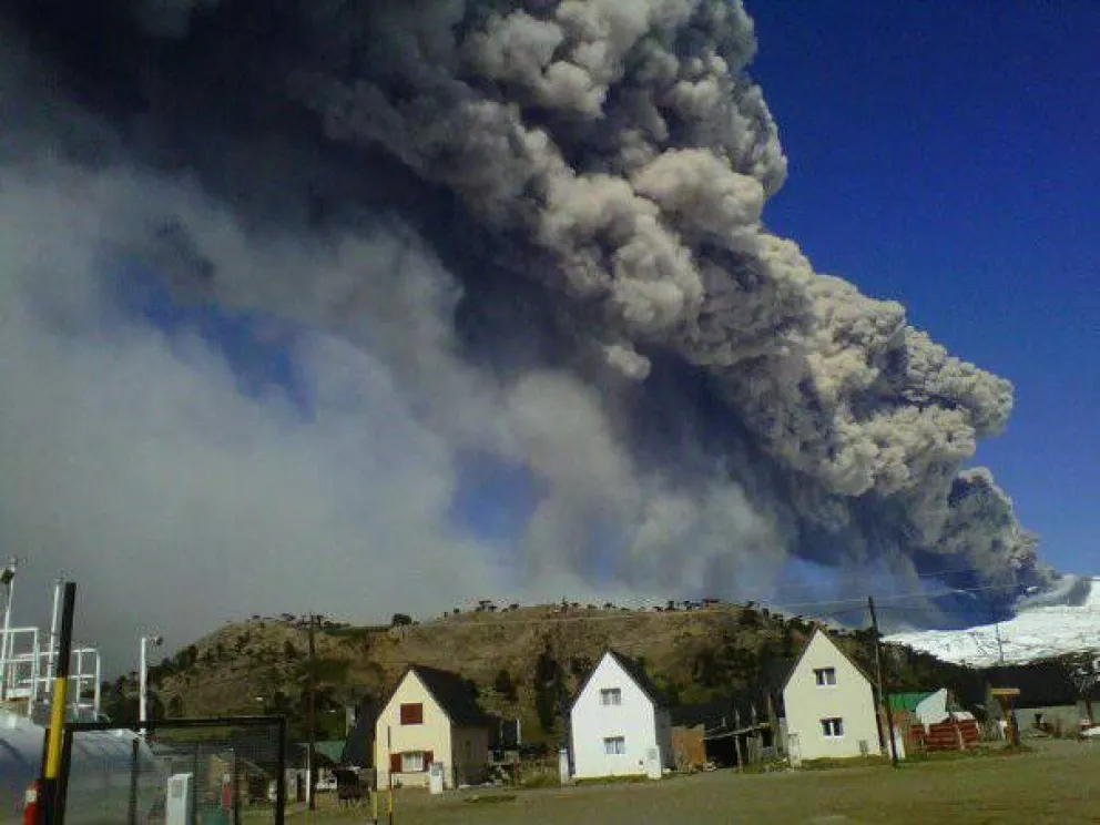 Historial y datos técnicos del Volcán Copahue
