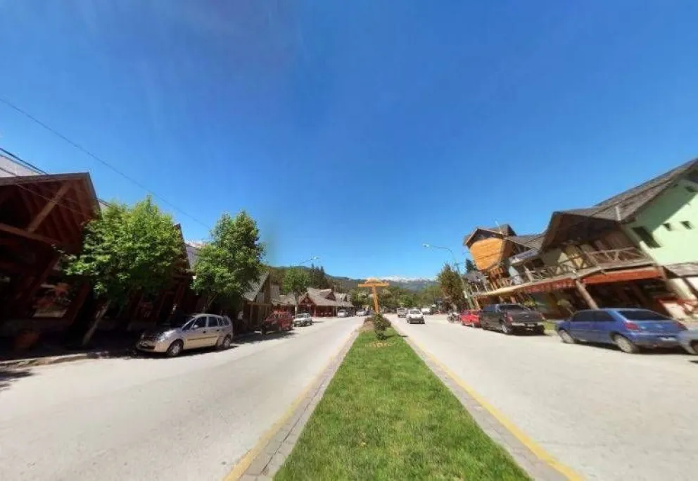 Google Street View pasó por La Angostura