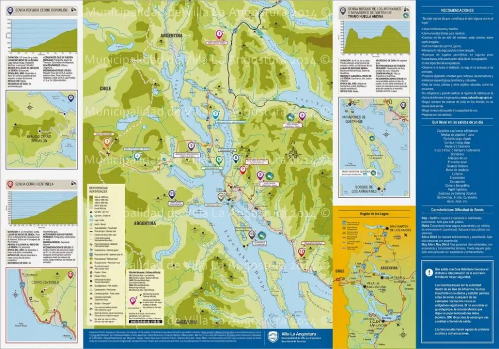 Senderismo en La Angostura: guía práctica