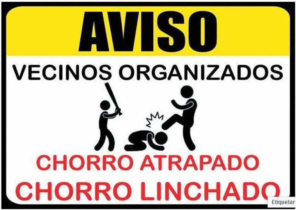 Crearon en Facebook un grupo que propone escrachar a los delincuentes locales