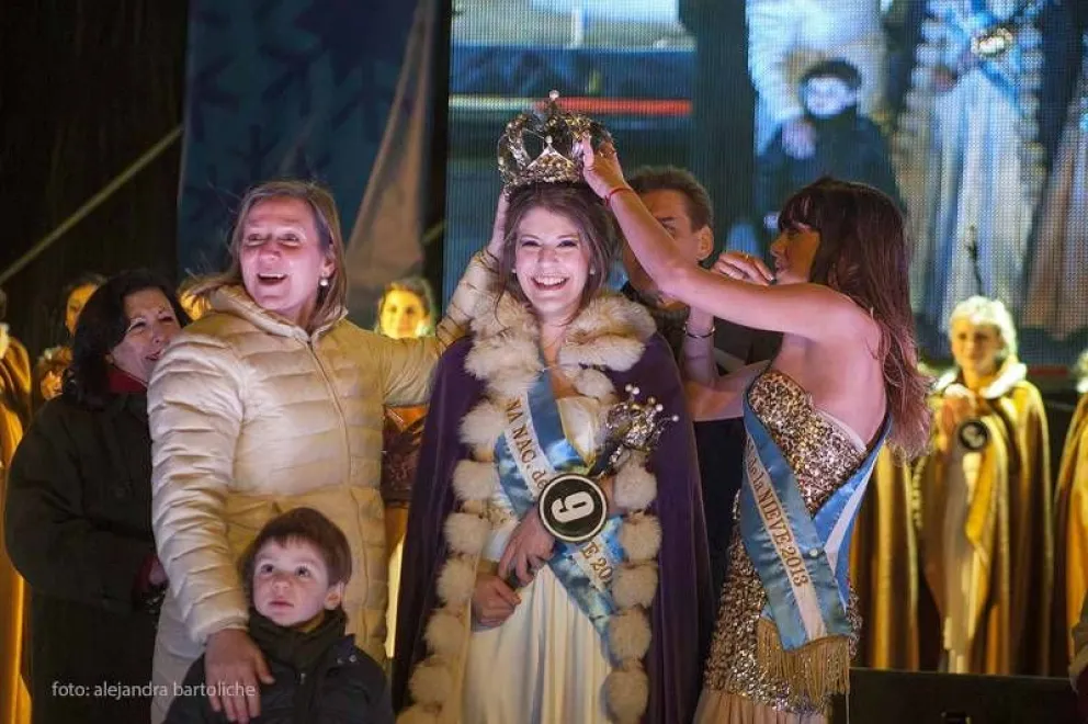 Bariloche tiene nueva Reina Nacional de la Nieve
