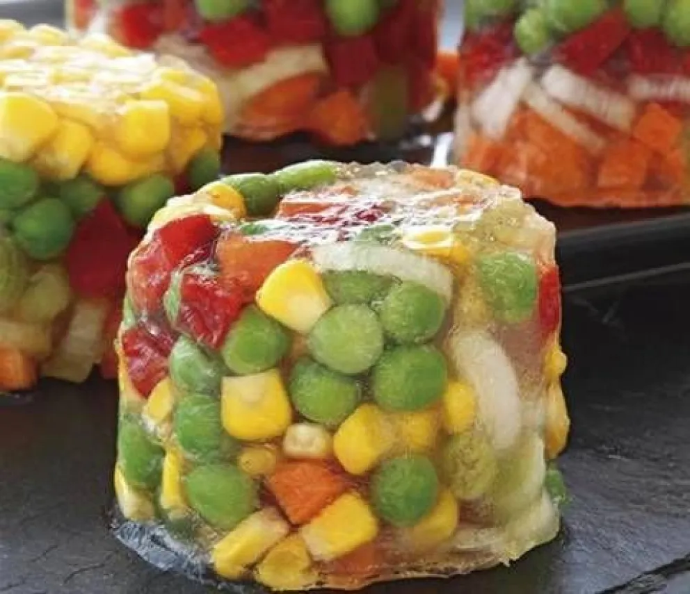 Liviana, sabrosa y fácil: Aspic de verduras