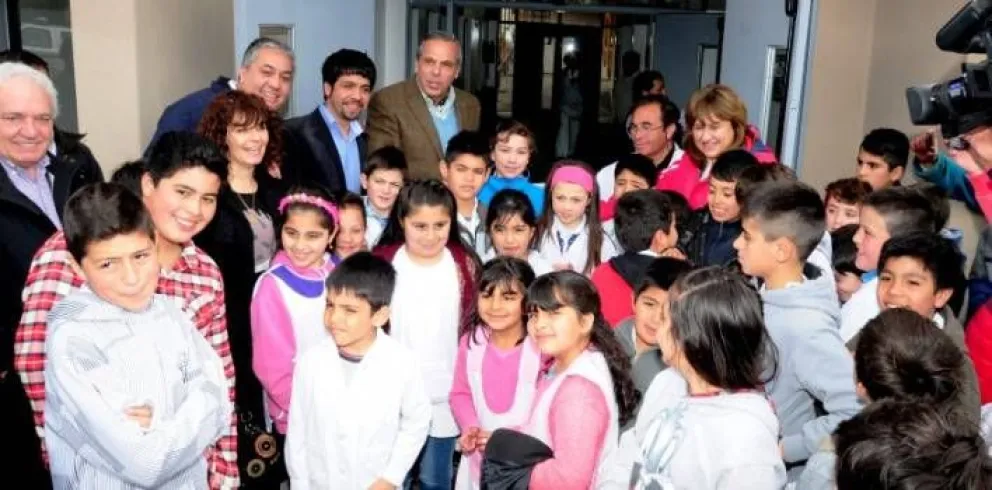 Inauguraron la obra de ampliación de la Escuela 111 de Villa Traful