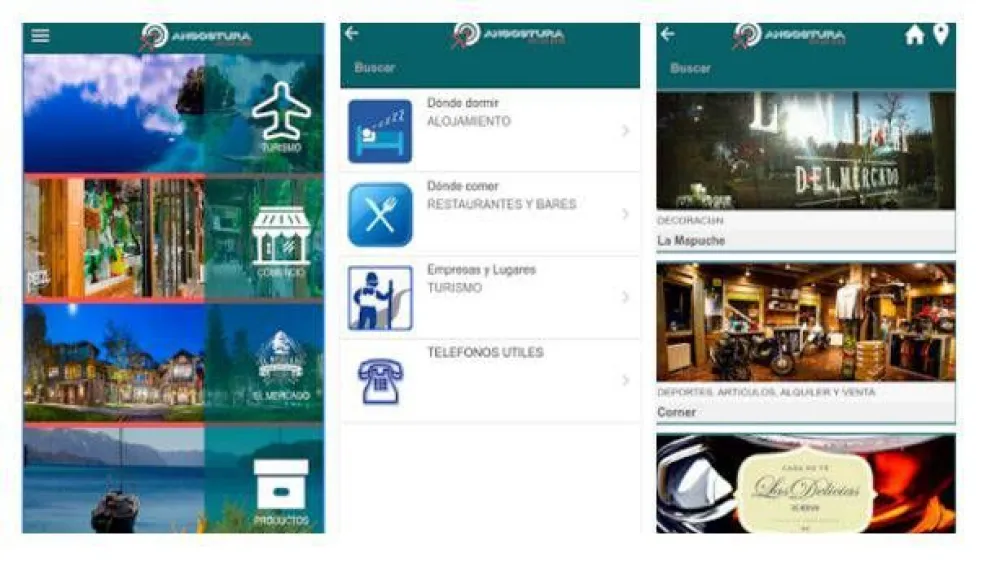Nueva aplicación móvil con la guía de Villa La Angostura
