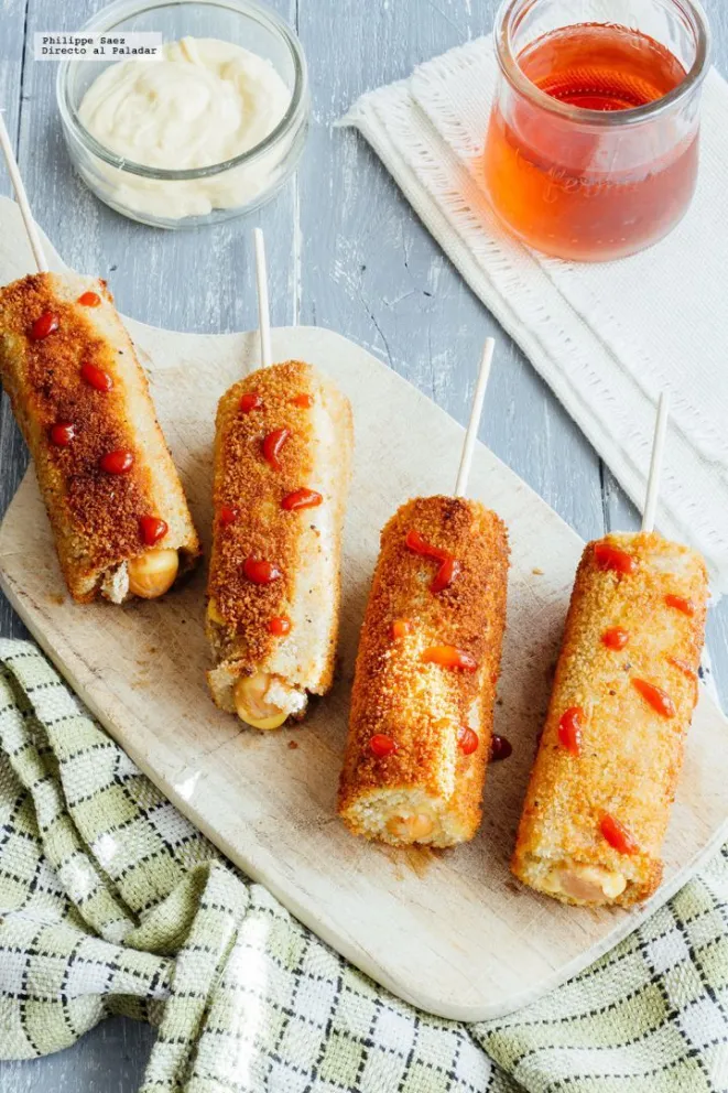 Para la picada o la entrada: Pinchos de salchicha