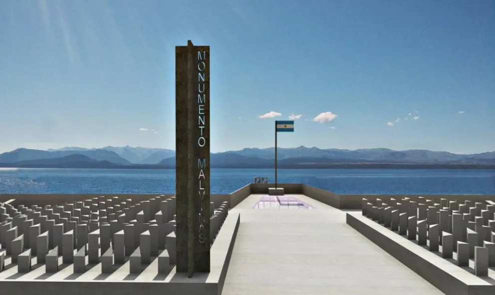 Bariloche proyecta un imponente monumento a los ex combatientes de Malvinas