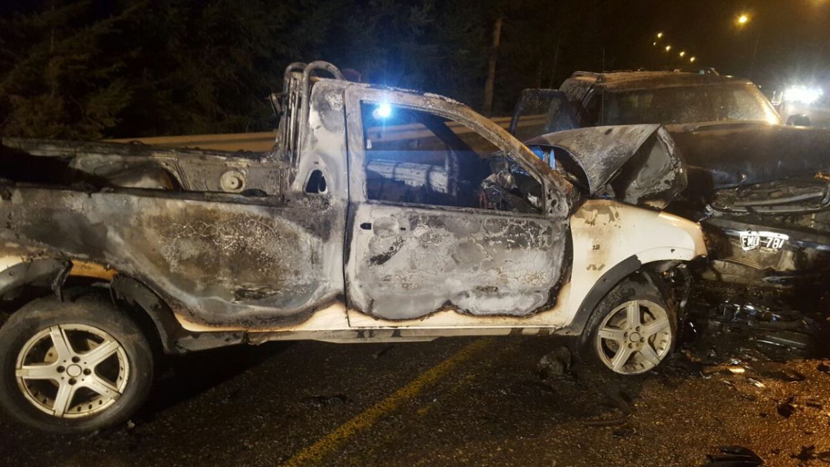Vecino falleció tras protagonizar un choque fontal en la ruta 40 ...