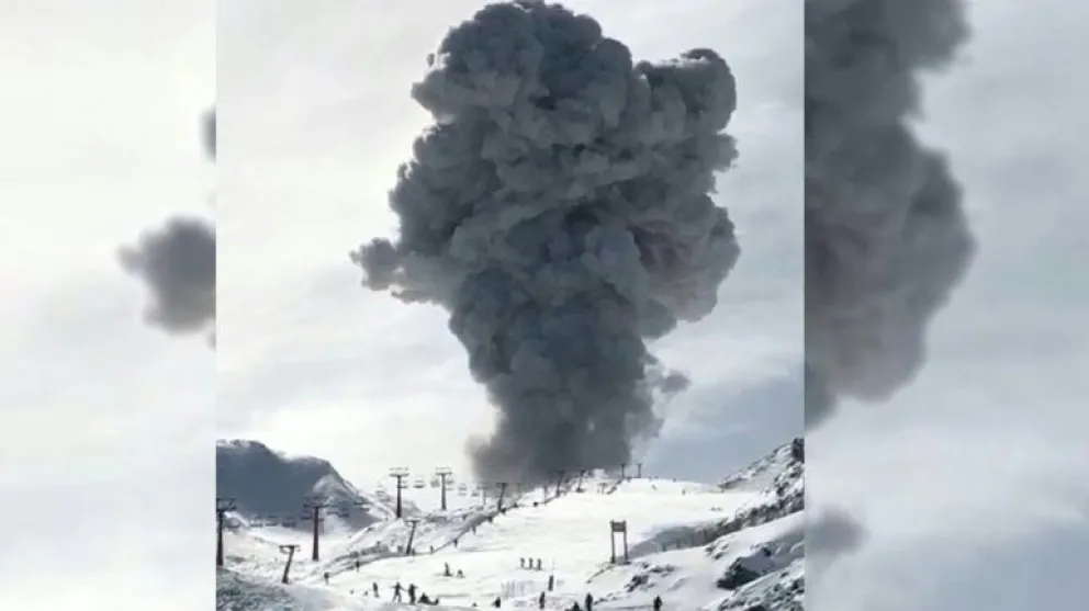 Hubo una explosión en el complejo volcánico Nevados de Chillán