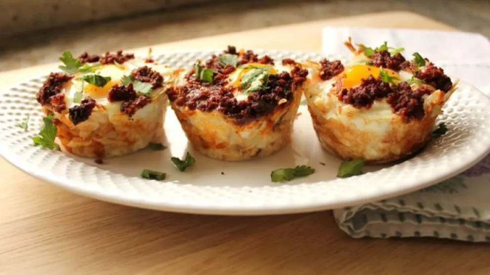 Plato del día: Tarta crocante de chorizo y vegetales