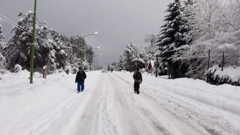 Nevada histórica: Desde 1995 no habría caido tanta nieve en un día