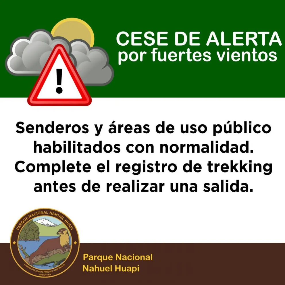 Reapertura de senderos en el Parque Nacional Nahuel Huapi