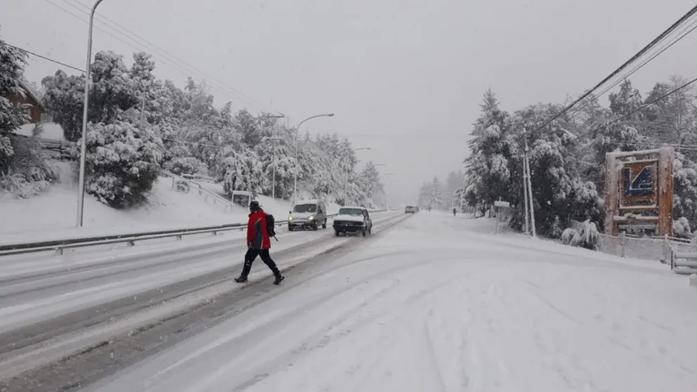 Rige alerta Amarilla por nevadas en la zona