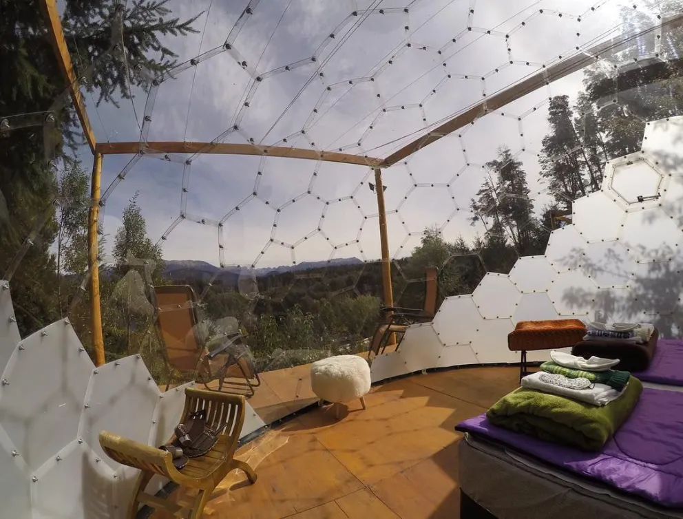 Cómo es el Glamping, una modalidad que ya funciona en Villa La Angostura