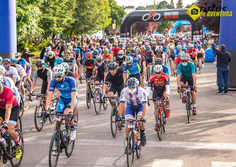 Gran Fondo Siete Lagos: más de 3.000 ciclistas se preparan para un evento único