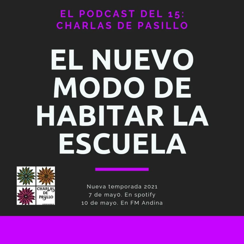 Hoy vuelve al aire de Andina “Charlas de Pasillo“, el programa del ISFD N° 15