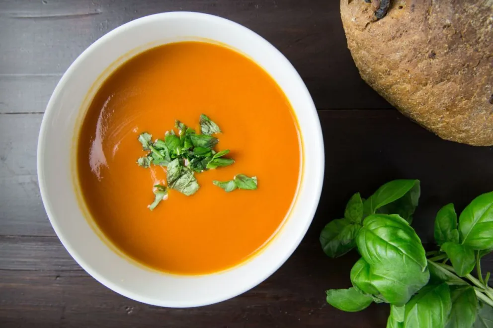 Ideal para el frío: Sopa cremosa de calabaza