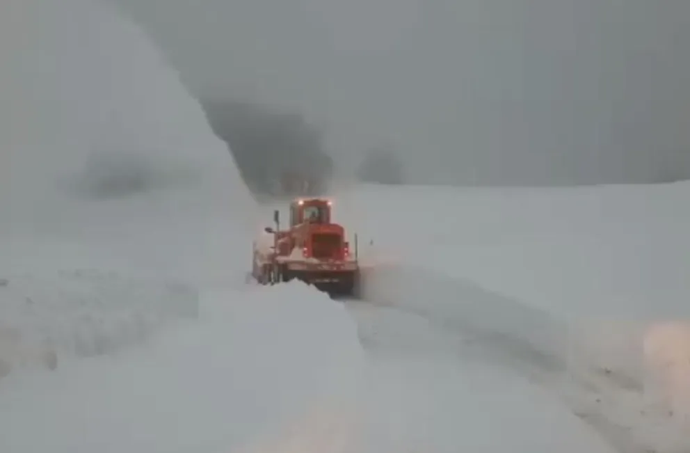 Paso Samoré: El tránsito suspendido para todo tipo de vehículos por el resto de la jornada