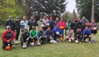Representantes locales presentes en la Liga Nacional de footgolf