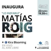 Se inaugura la exposición “Lo inefable”, del artista Matías Roig